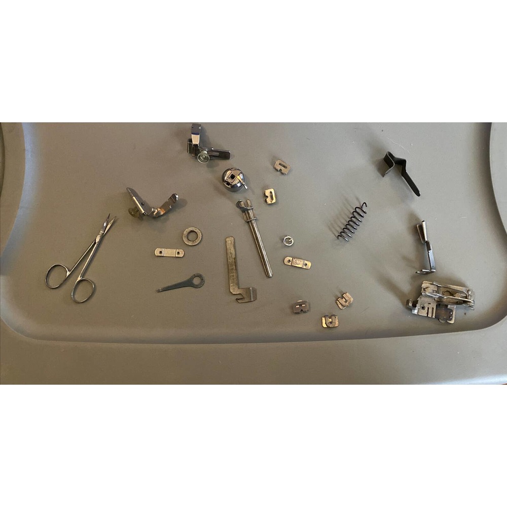 Mixed Lot Vintage Sewing Machine Parts - Various Brands and pieces.